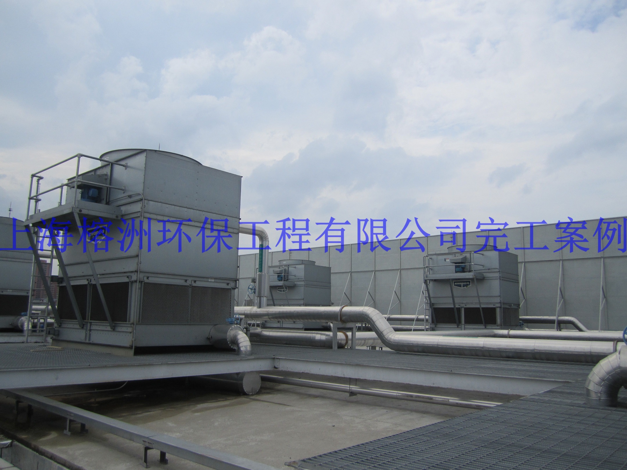 杭州數(shù)據(jù)港機房大型冷卻塔降噪工程