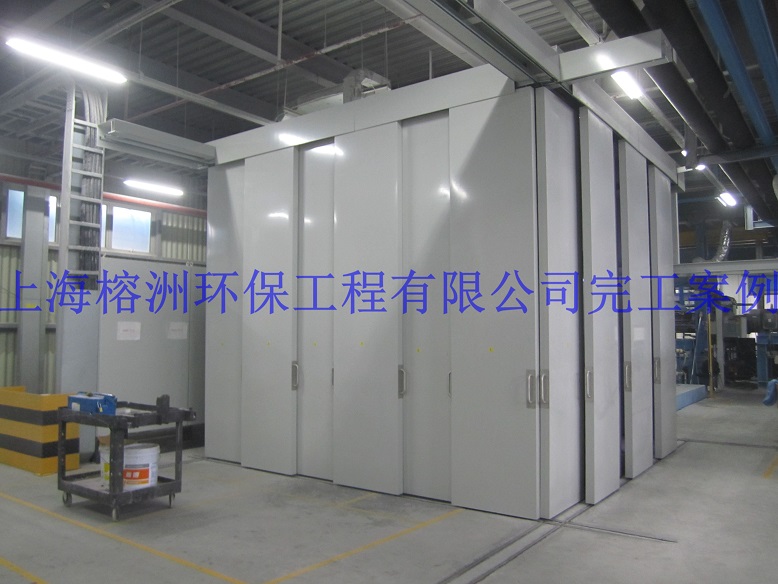 阿姆斯壯破碎機四面可移動隔聲房工程